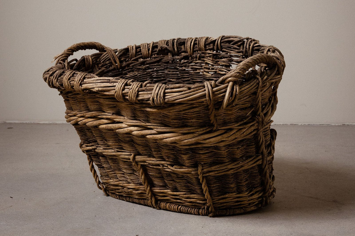 Antique French Harvest Basket II