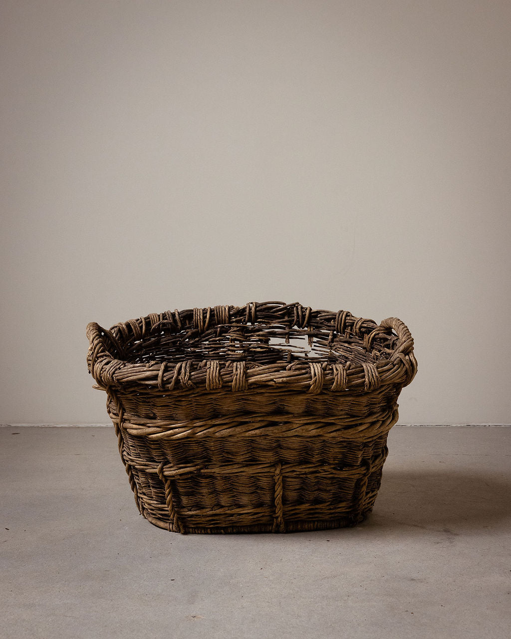 Antique French Harvest Basket II