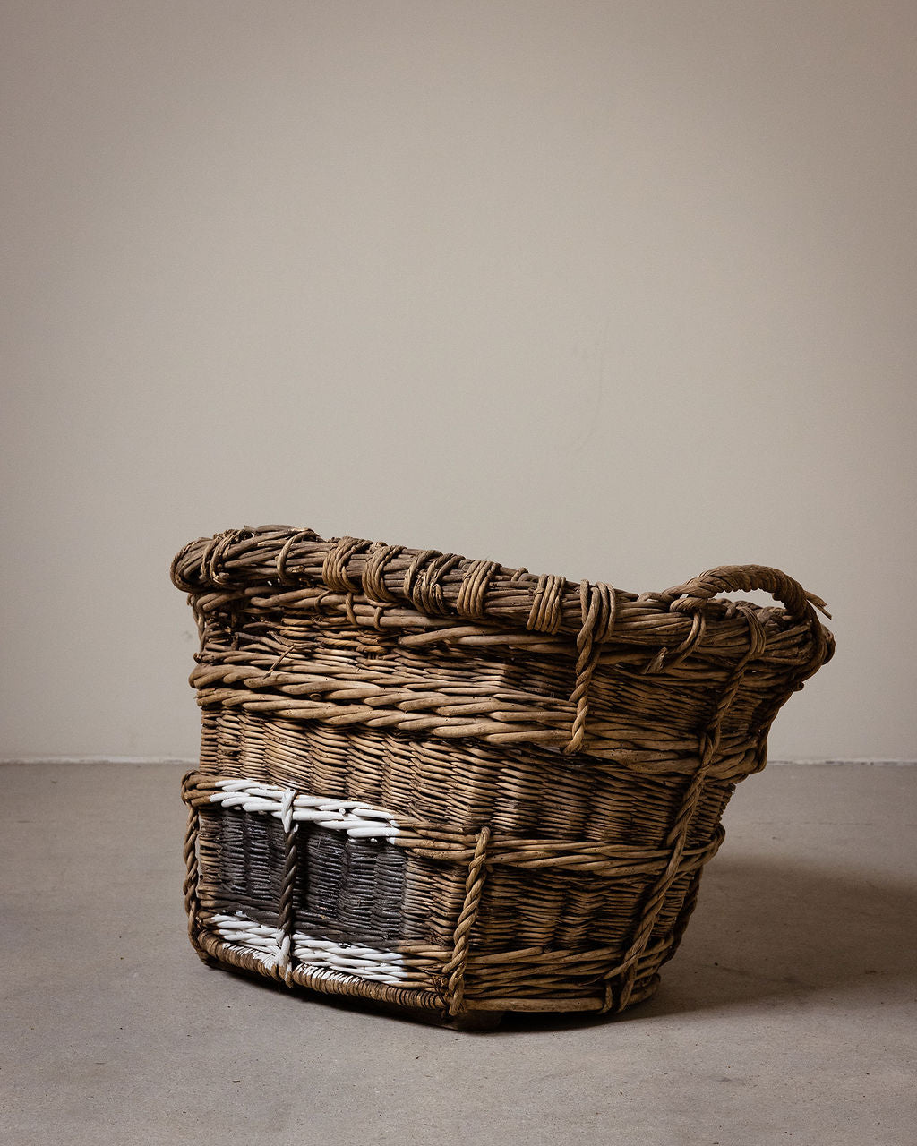 Antique French Harvest Basket II