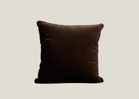 Espresso Mohair Pillow