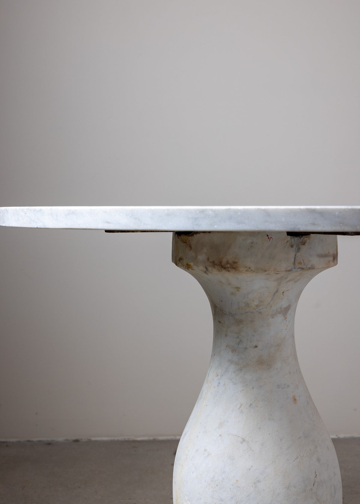 Italian Pedestal Marble Table
