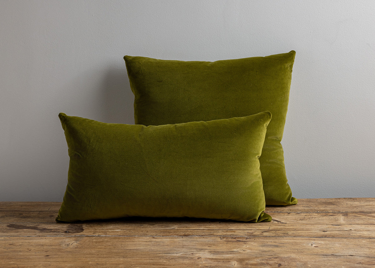Moss Velvet Pillow