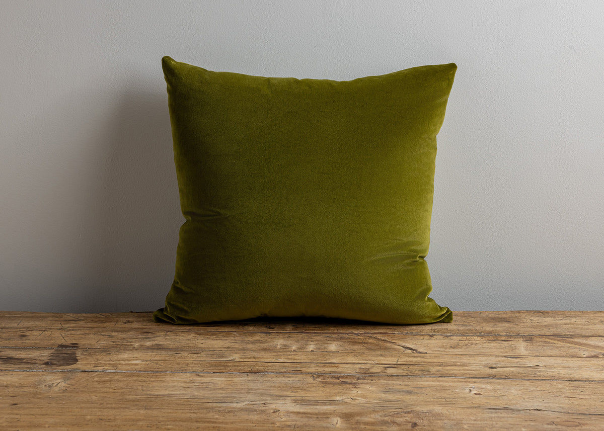 Moss Velvet Pillow