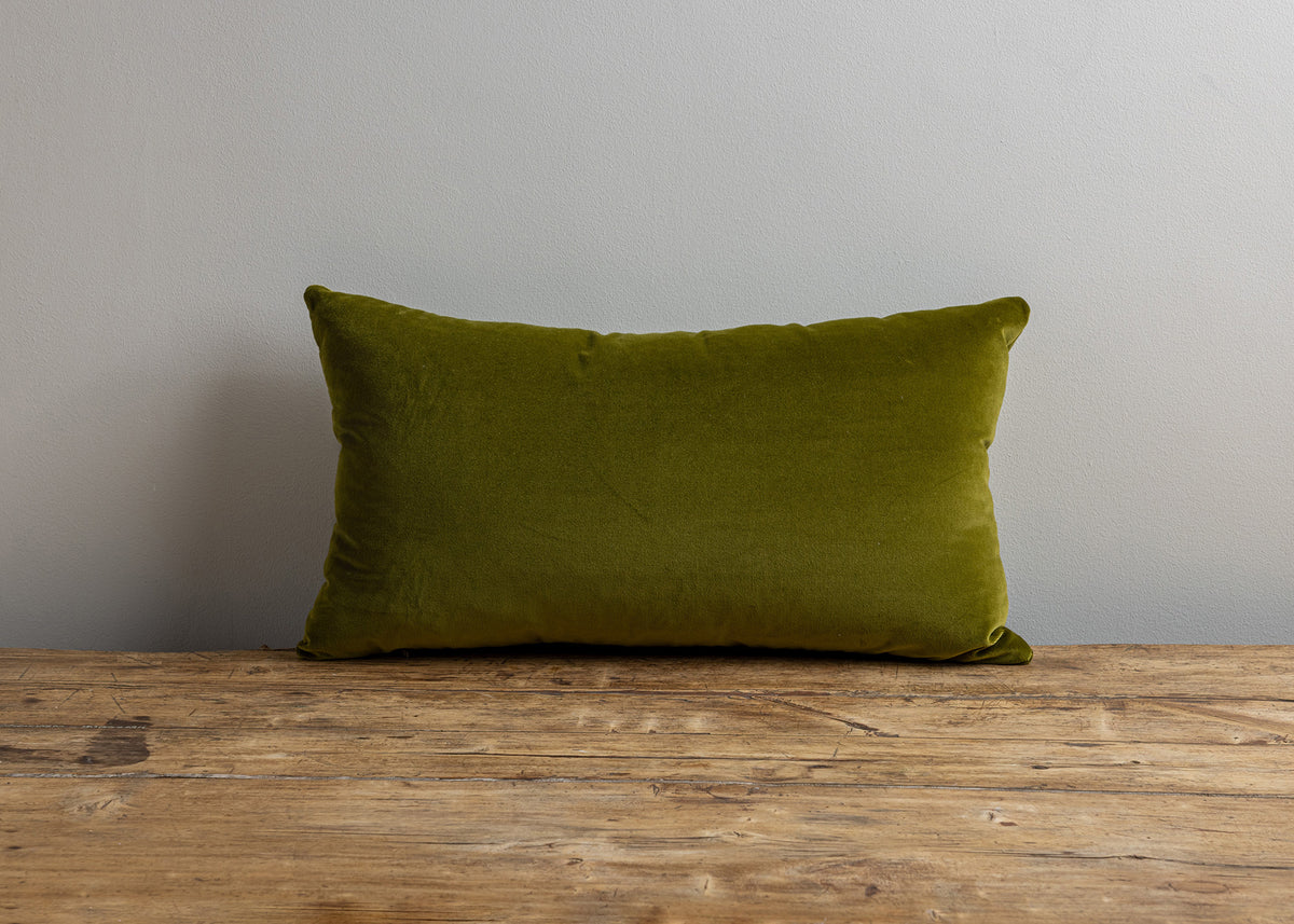 Moss Velvet Pillow