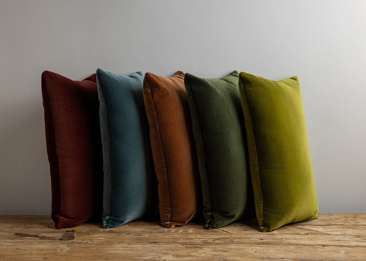 Moss Velvet Pillow