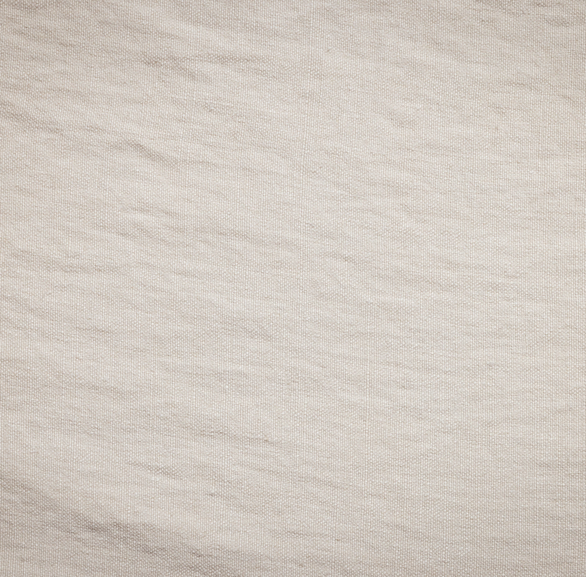 Bone cream linen fabric swatch