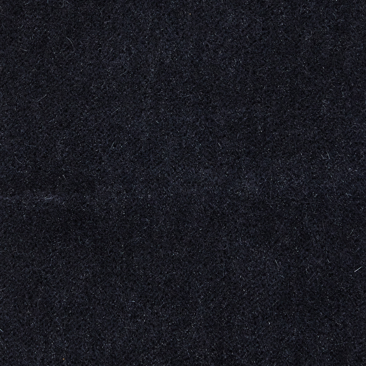 Solid dark grey mohair fabric swatch