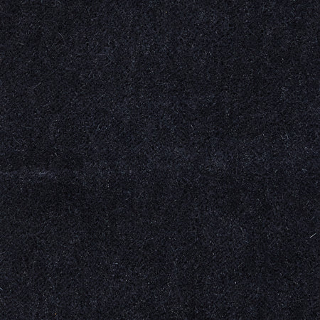 Solid dark grey mohair fabric swatch