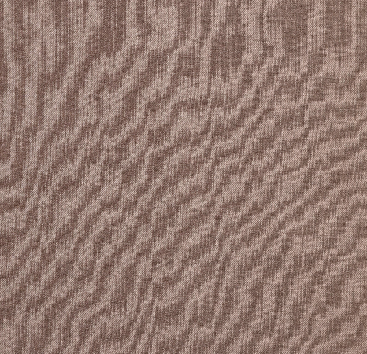 Mushroom brown linen fabric swatch